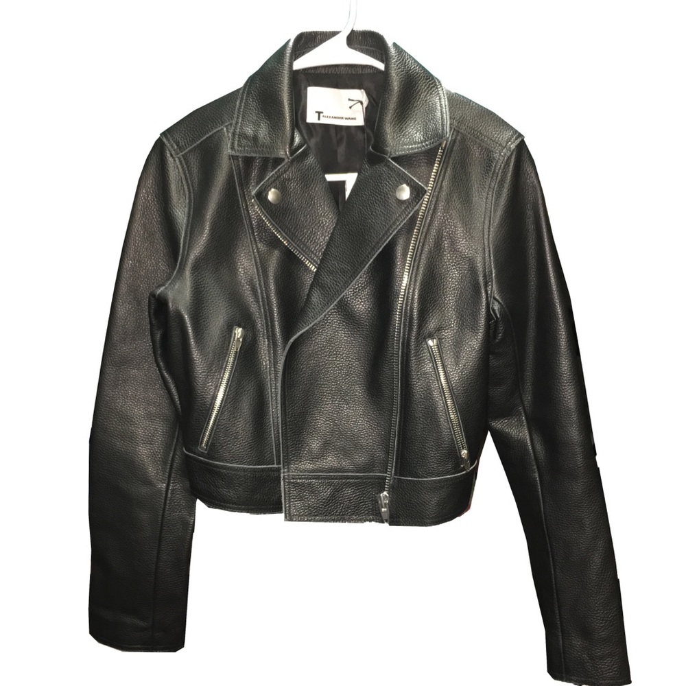 ON HOLD- Alexander Wang Moto Jacket Sz 2